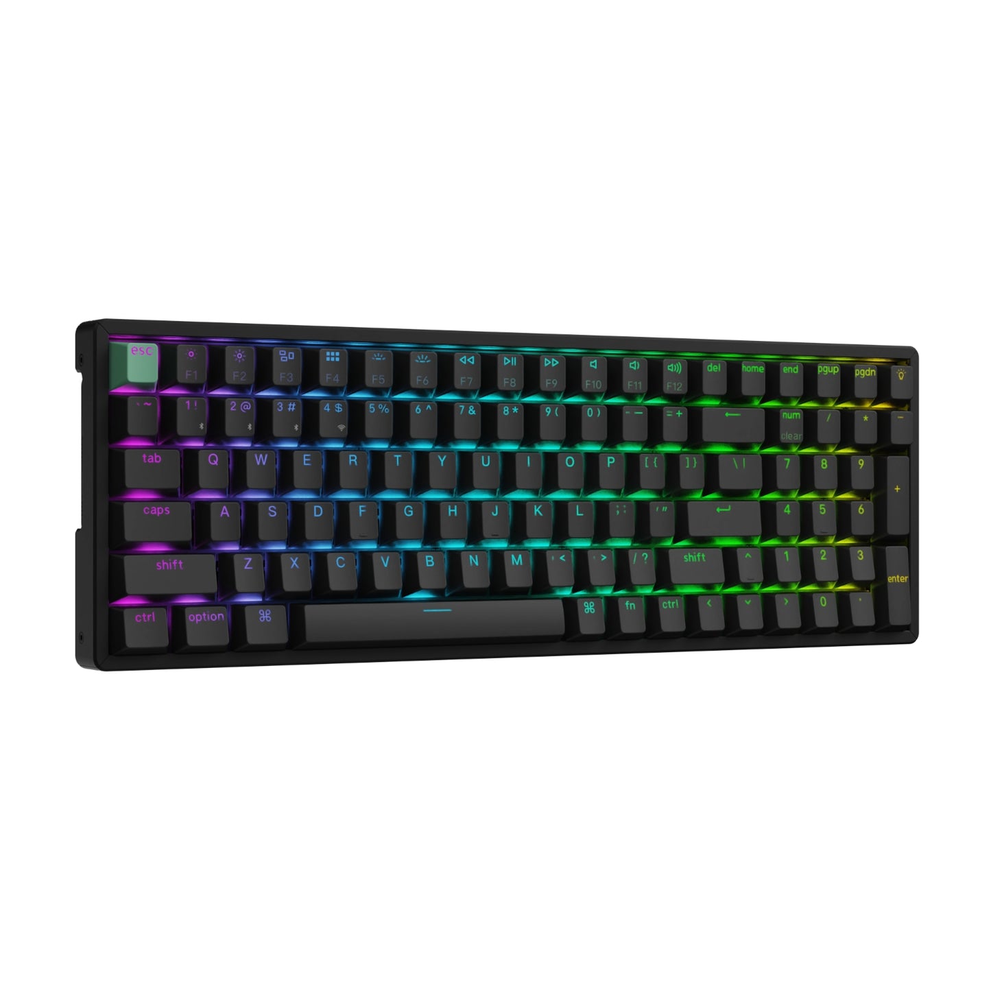 Keychron K4 He 96% Magnetic Switch Hot-Swap RGB Wireless Keyboard – Black image 4