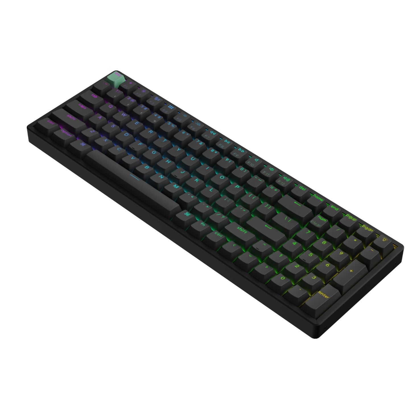 Keychron K4 He 96% Magnetic Switch Hot-Swap RGB Wireless Keyboard – Black image 6