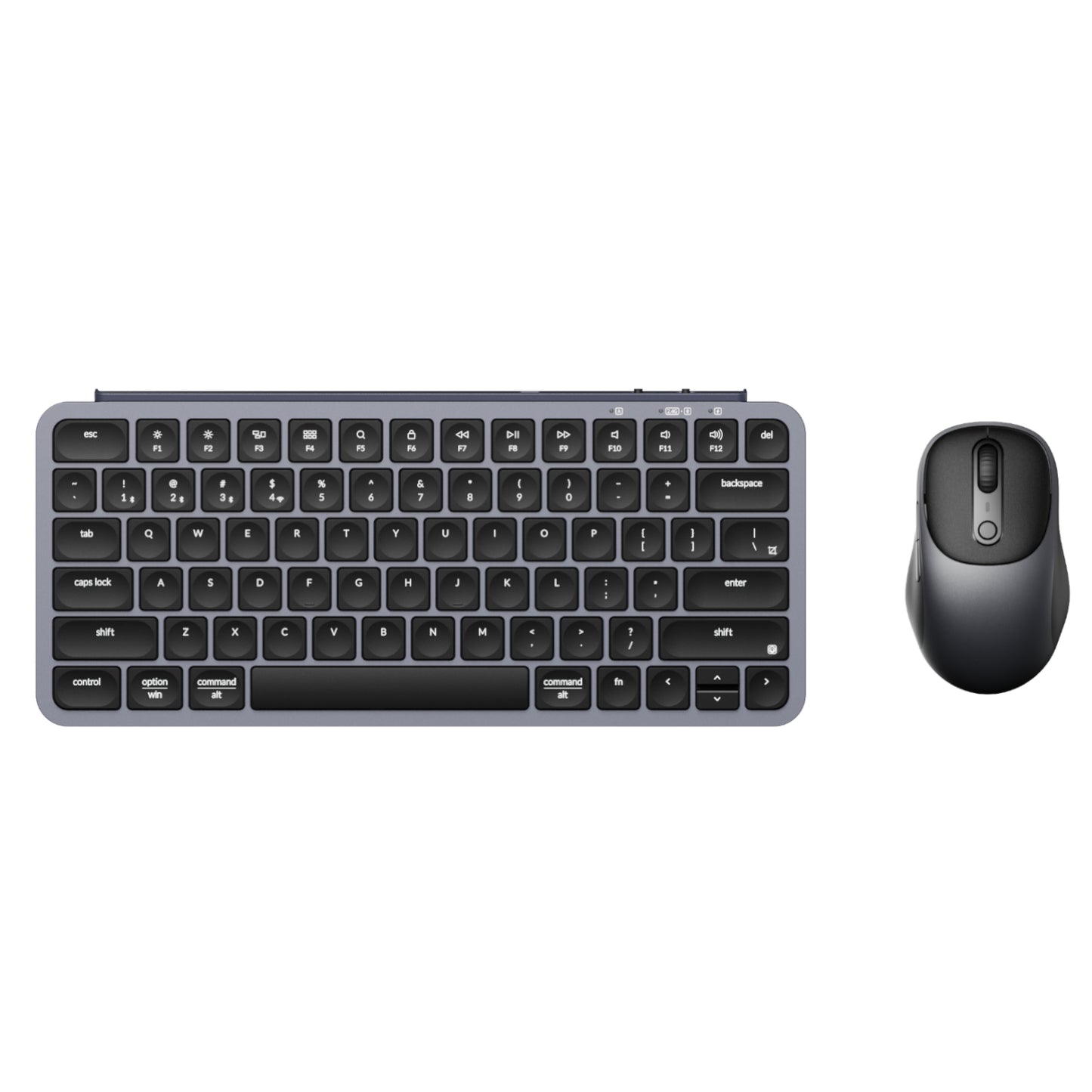 Keychron B1 Pro 75% Layout Wireless Keyboard And Mouse Combo Space Grey