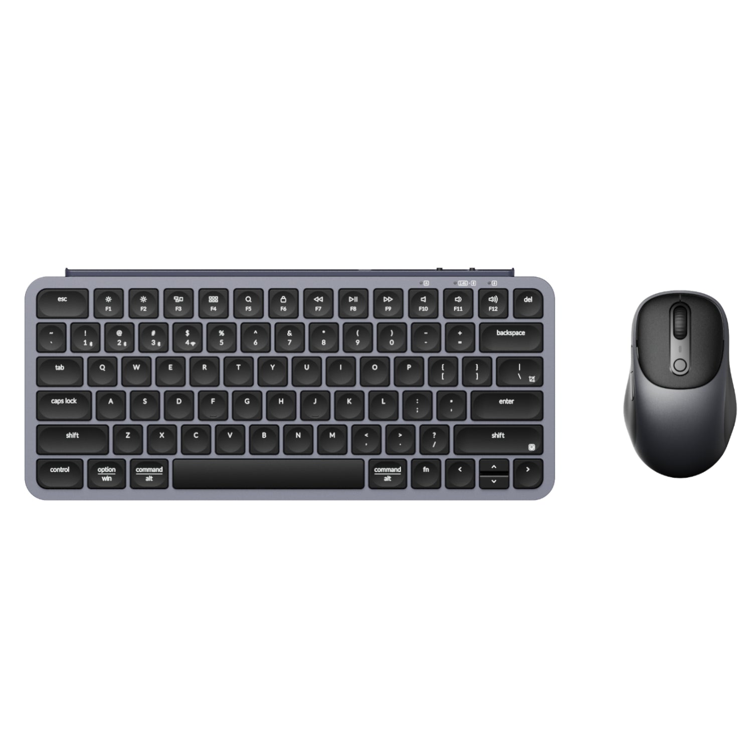 Keychron B1 Pro 75% Layout Wireless Keyboard And Mouse Combo Space Grey