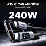 Ugreen 240W USB Type-C Cable With LED Display 1M image 6