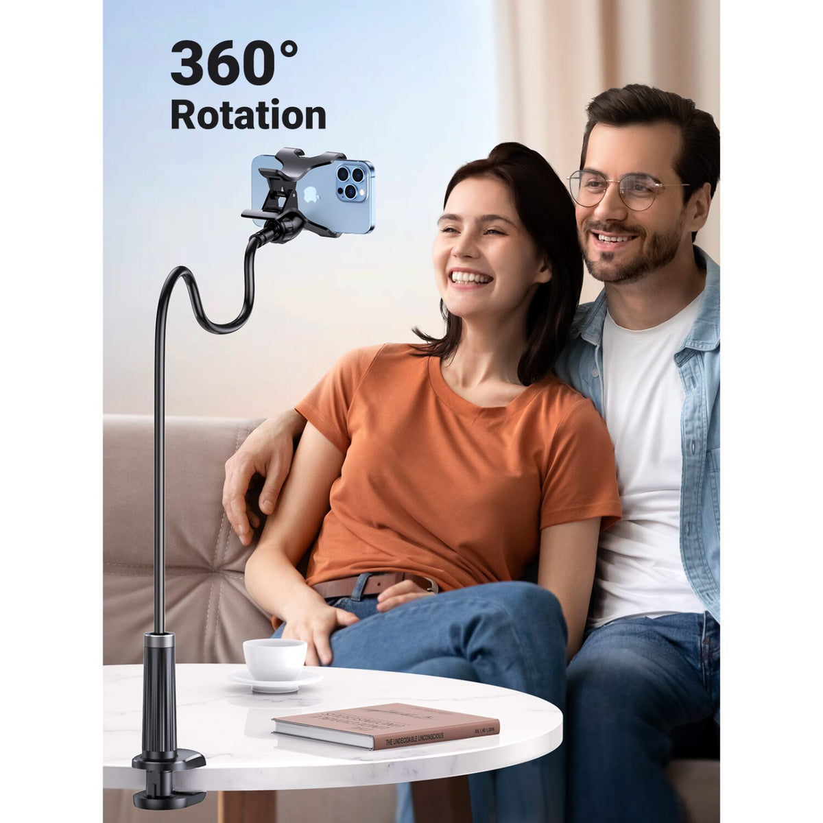 Ugreen Multifunction Gooseneck Phone Stand image 3