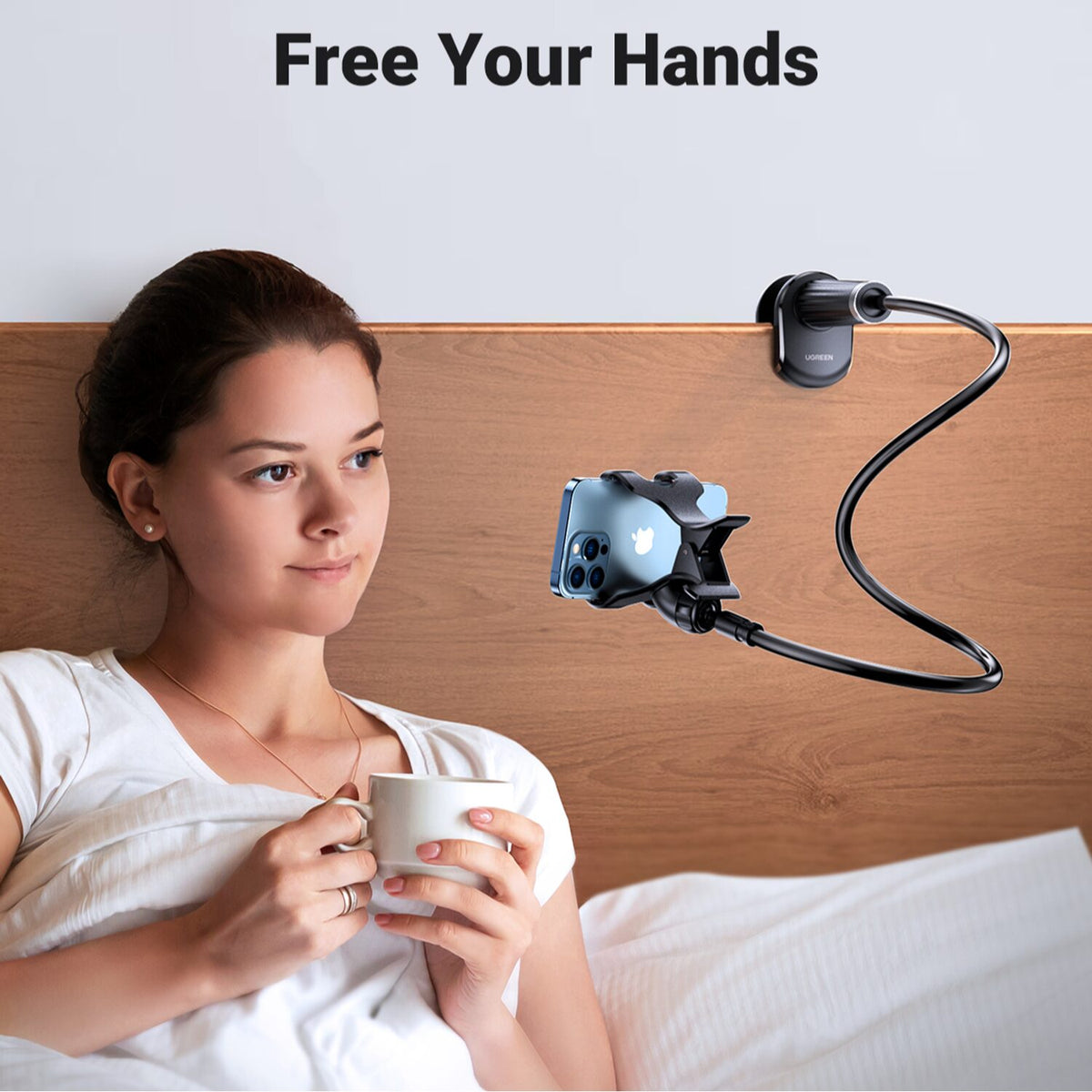 Ugreen Multifunction Gooseneck Phone Stand image 4