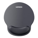 Ugreen LP668 Ergonomic Mousepad With Wrist Rest (220 X 245 MM) Black