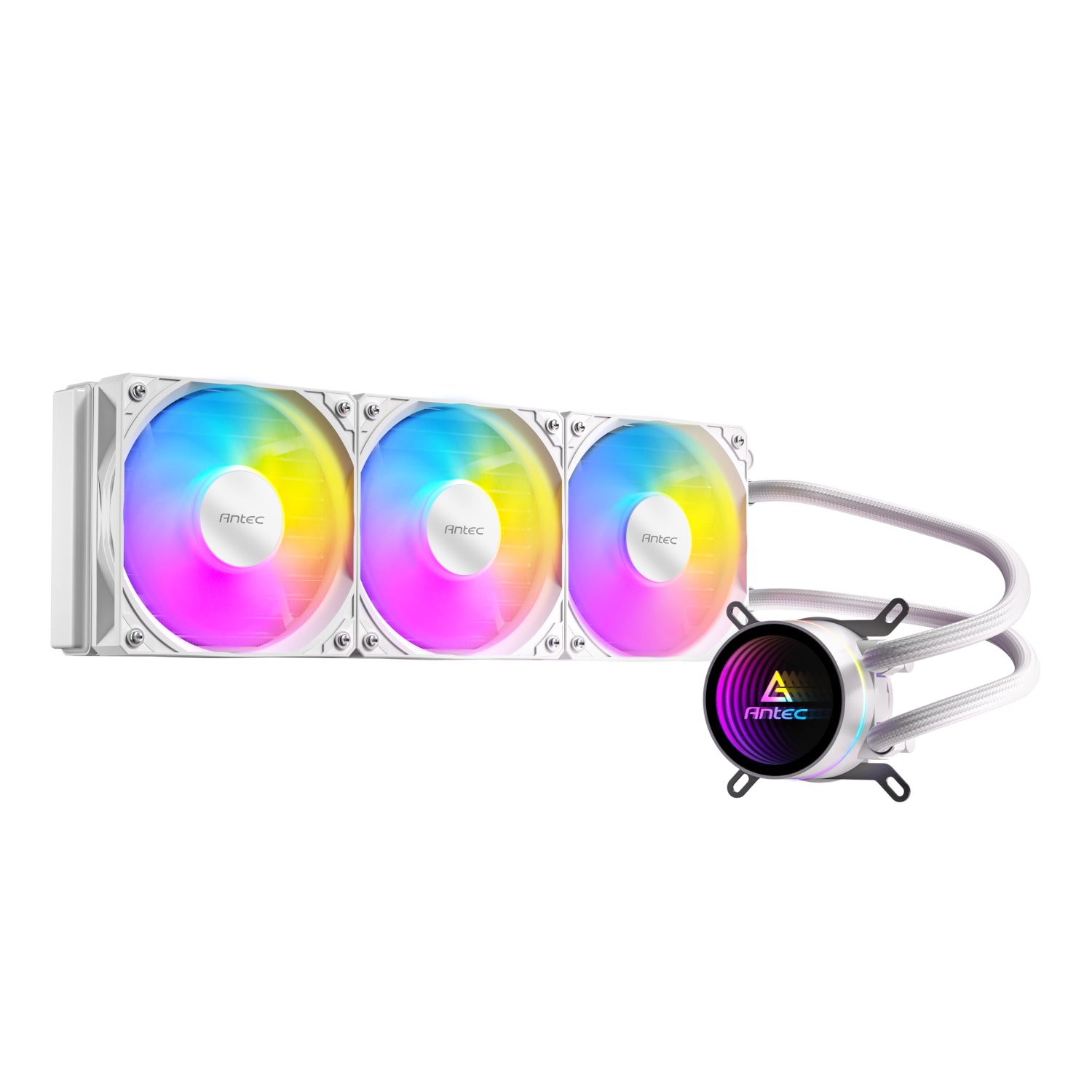 Antec Luna 360 ARGB CPU Liquid Cooler White image 2