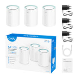 Cudy AX1500 Gigabit Mesh WI-FI 6 System – 3 Pack image 2