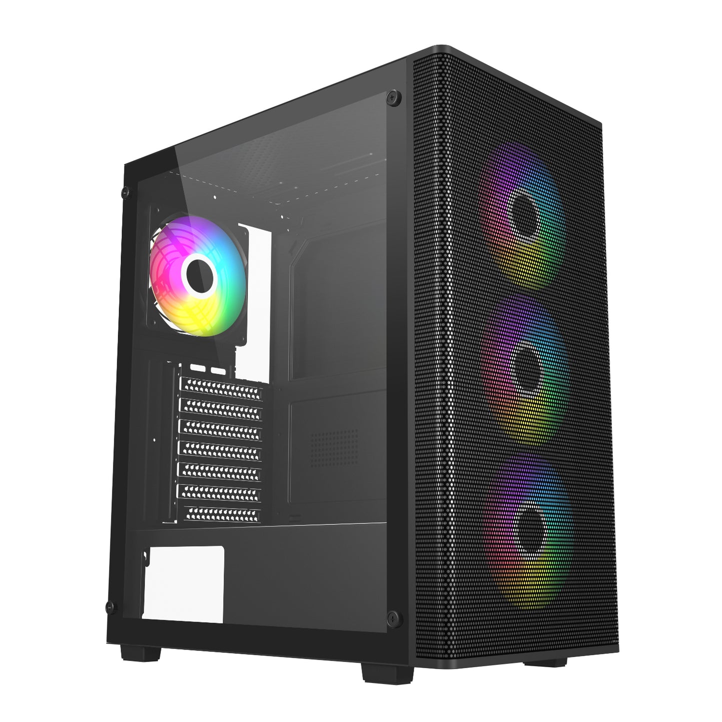 Fsp M220 ATX Mid Tower Gaming Chassis Black