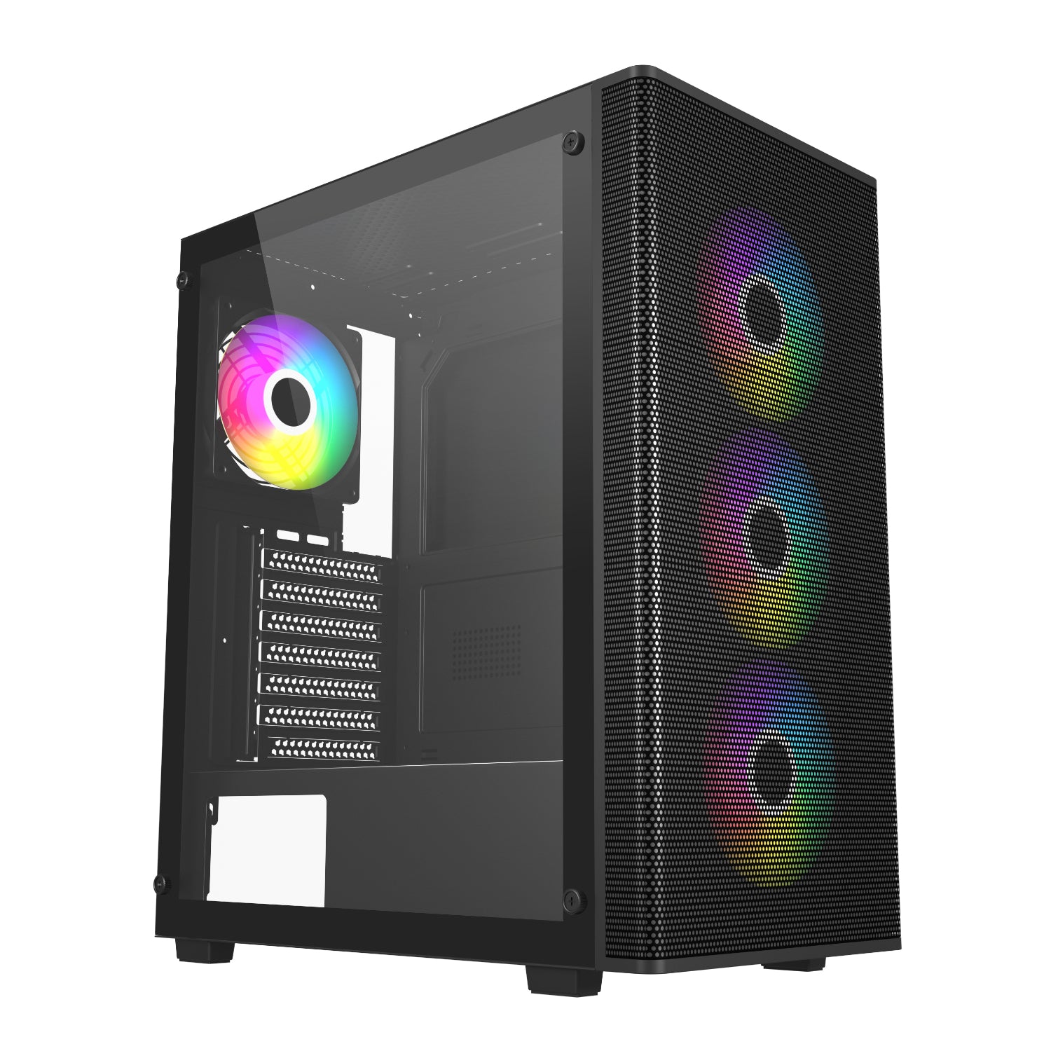 Fsp M220 ATX Mid Tower Gaming Chassis Black