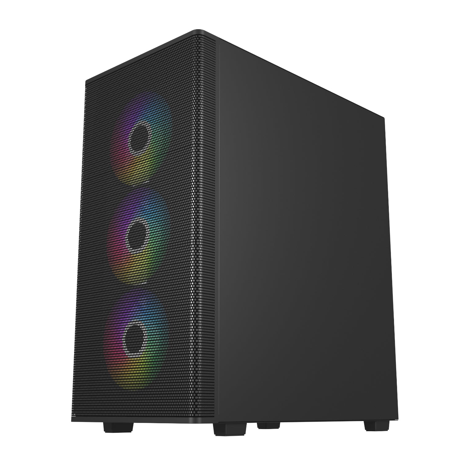 Fsp M220 ATX Mid Tower Gaming Chassis Black image 3