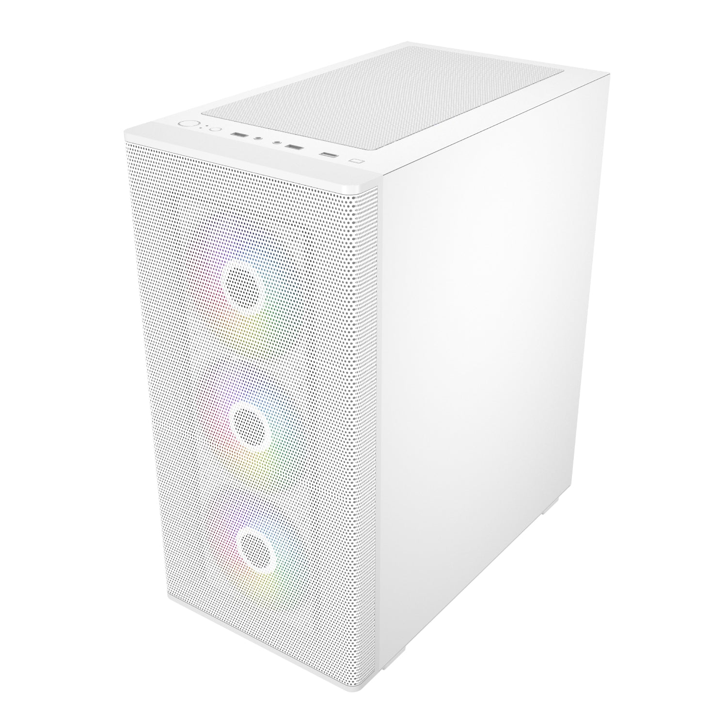 Fsp M220 ATX Mid Tower Gaming Chassis White image 3
