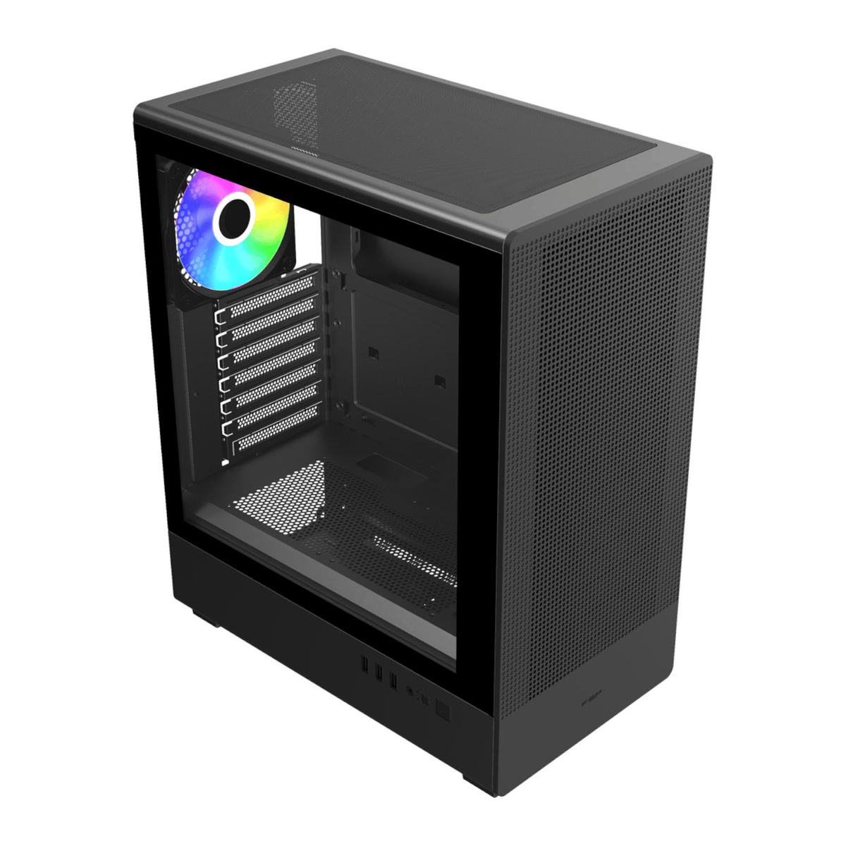 Fsp ATX Mid Tower Gaming Chassis Black image 2