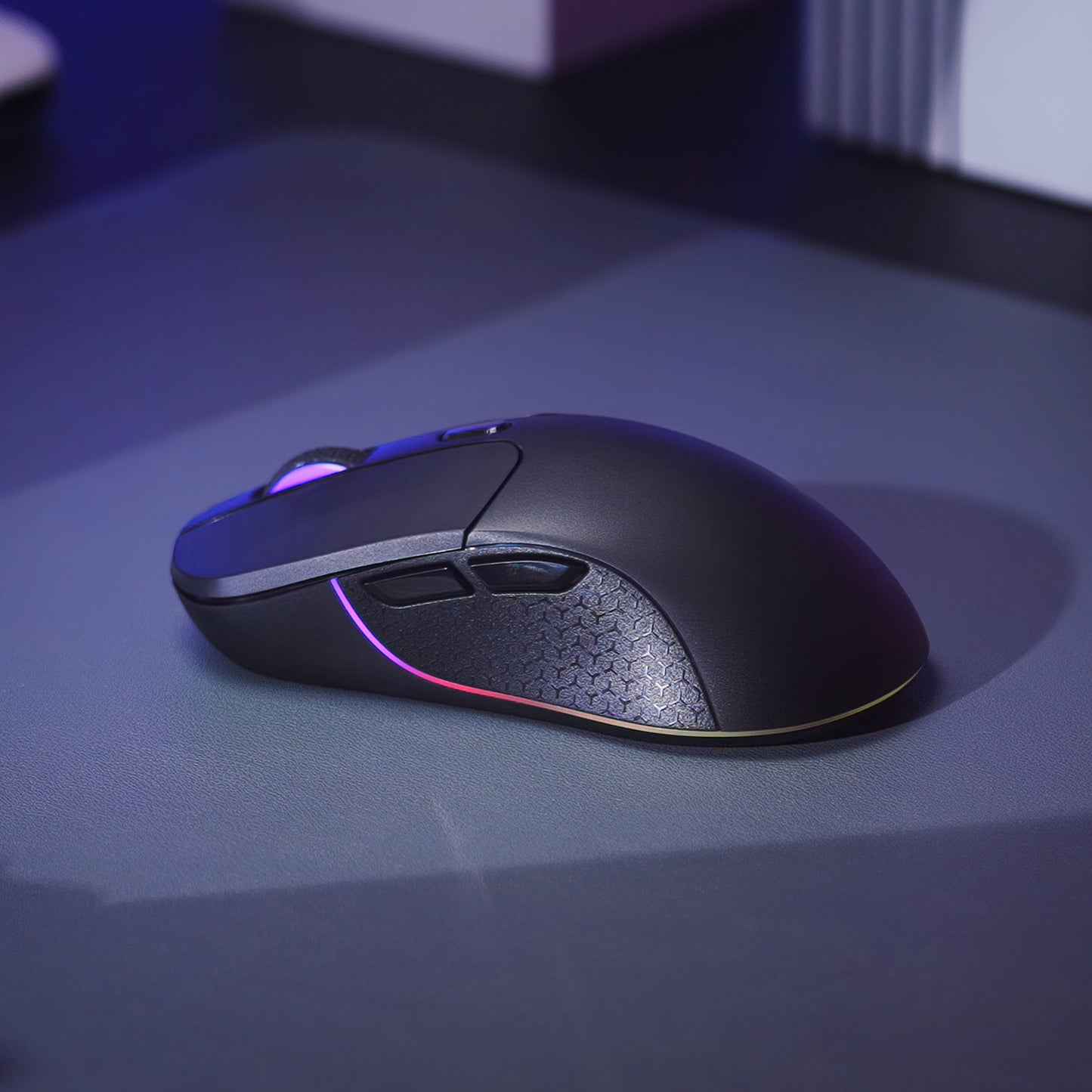 Keychron M3 RGB Wireless Optical Mouse – Black image 5