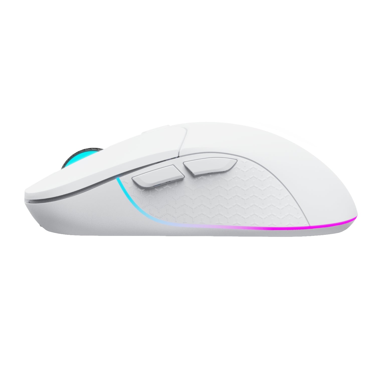 Keychron M3 RGB Wireless Optical Mouse White image 3