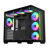 Fsp M341 ARGB ATX Mid Tower Gaming Chassis Black