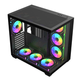 Fsp M341 ARGB ATX Mid Tower Gaming Chassis Black image 4