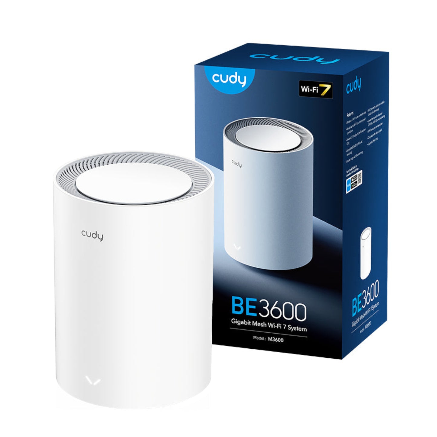 Cudy BE3600 Gigabit Mesh WI-FI 7 System 1 Pack image 5