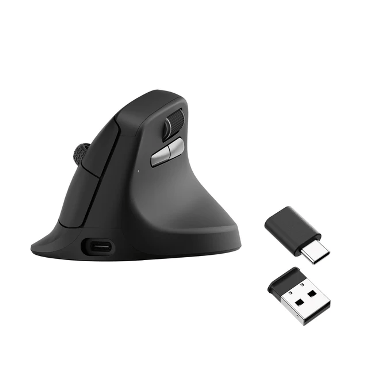 Keychron 1K Wireless Mouse (BT/2.4GHZ/WIRED) Black image 3