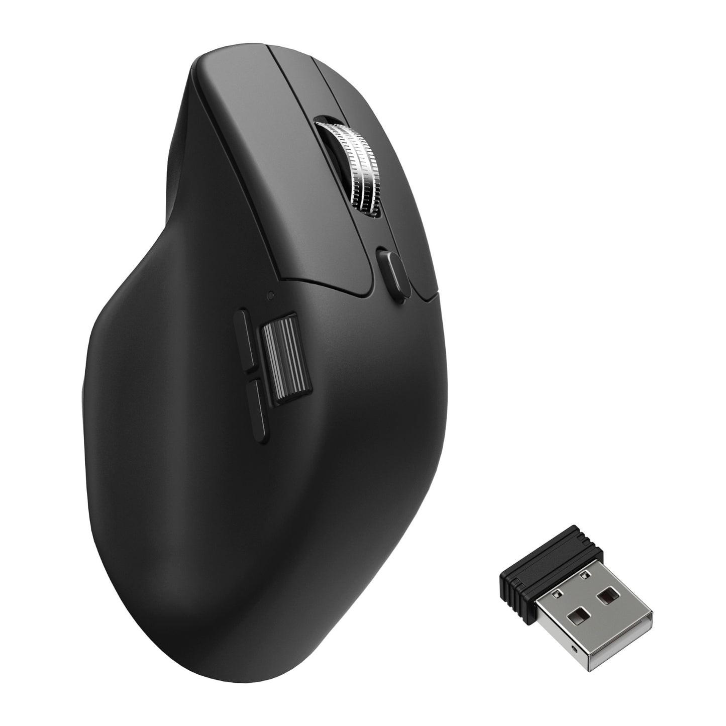 Keychron M6 30000 DPI Wireless Silent Mouse Black (BT/2.4GHZ/WIRED) image 2