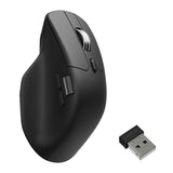 Keychron M6 30000 DPI Wireless Silent Mouse Black (BT/2.4GHZ/WIRED) image 2