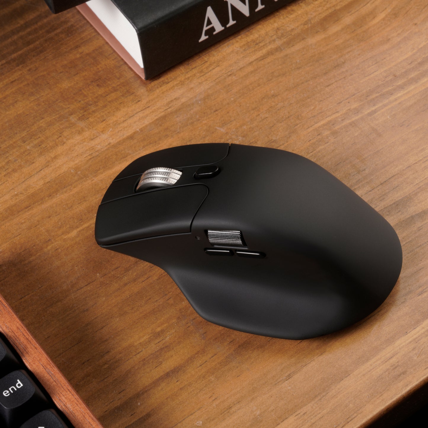 Keychron M6 30000 DPI Wireless Silent Mouse Black (BT/2.4GHZ/WIRED) image 6