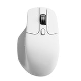 Keychron Pixart 3950 8K 30000DPI Wireless Mouse (BT/2.4GHZ/WIRED) White