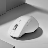 Keychron M6SB72 1K Wireless Mouse (BT/2.4GHZ/WIRED) With Huano Silent Micro Switch And Premium Wheel White image 3
