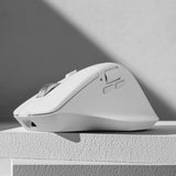 Keychron M6SB72 1K Wireless Mouse (BT/2.4GHZ/WIRED) With Huano Silent Micro Switch And Premium Wheel White image 5