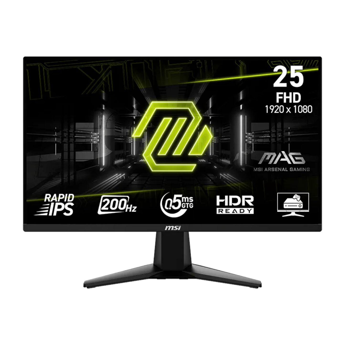Msi 25" FHD 200HZ Rapid IPS Gaming Monitor