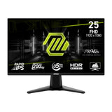 Msi 25" FHD 200HZ Rapid IPS Gaming Monitor