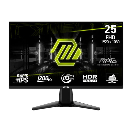 Msi 25" FHD 200HZ Rapid IPS Gaming Monitor