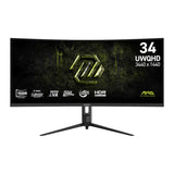 Msi 34" Uwqhd 200HZ Va Curved Gaming Monitor