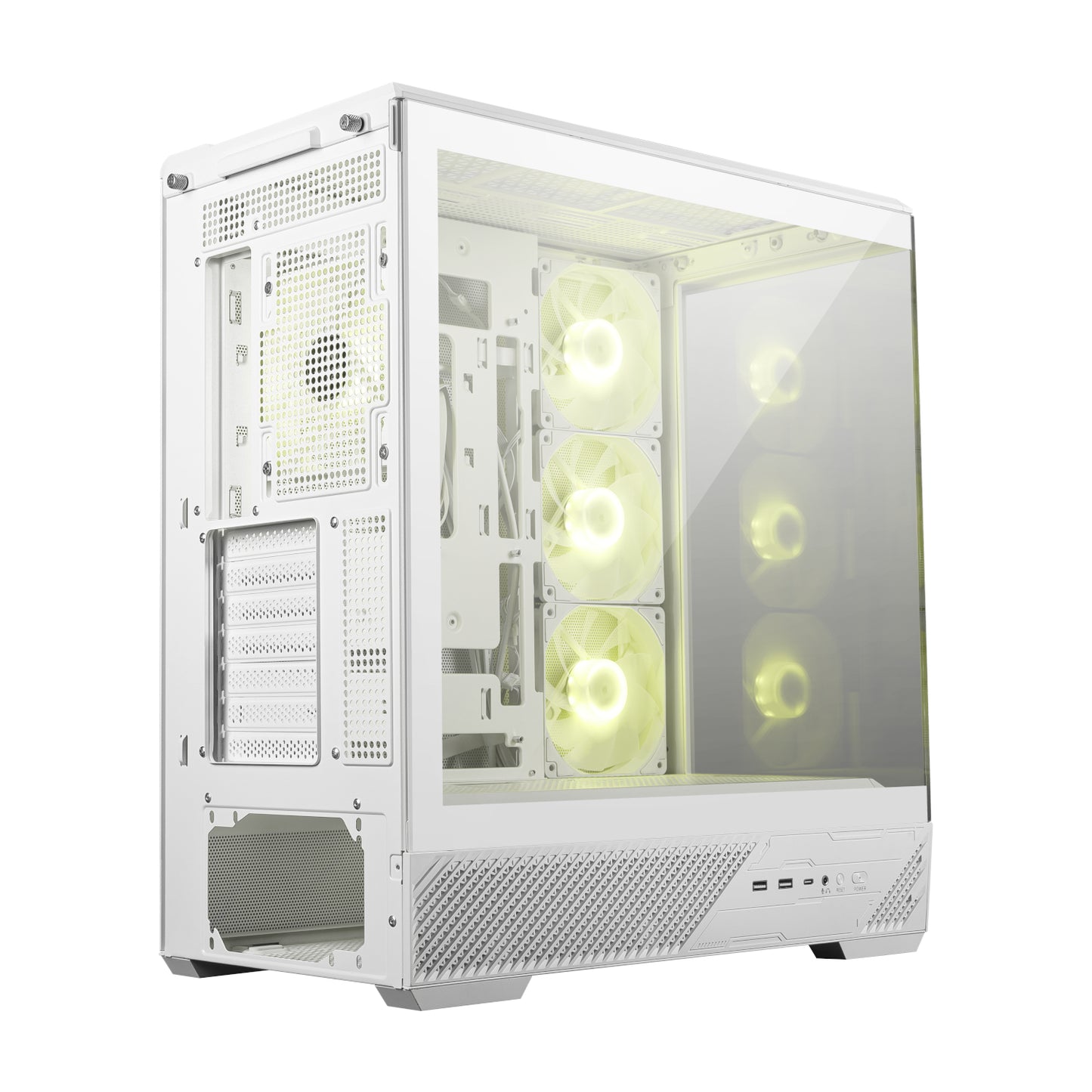 Msi Mag Pano 130R Pz ATX Gaming Chassis White image 3