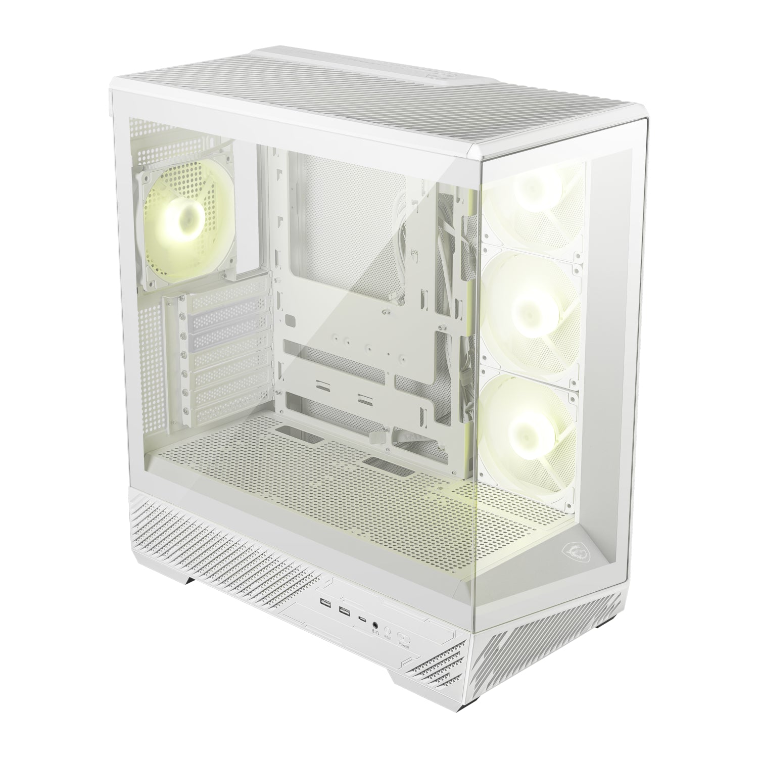Msi Mag Pano 130R Pz ATX Gaming Chassis White image 4