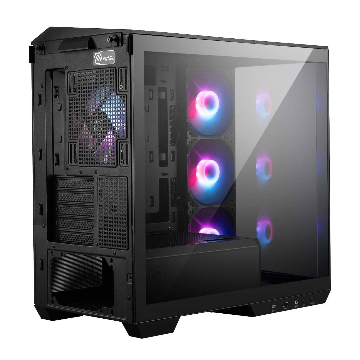 Msi M-ATX ARGB Gaming Chassis Black image 5