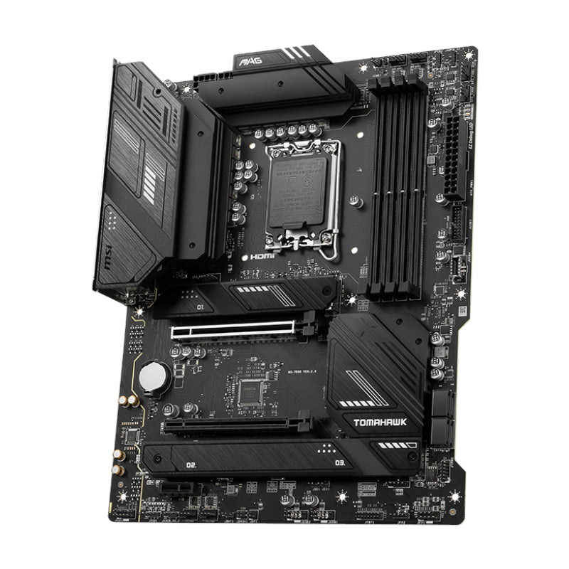 Msi Mag B760 Tomahawk WIFI DDR5 INTEL LGA1700 ATX Gaming Motherboard image 3