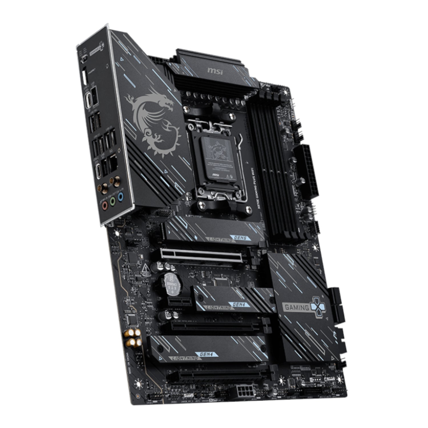Msi X870E Gaming Plus WIFI AM5 ATX Gaming Motherboard image 4