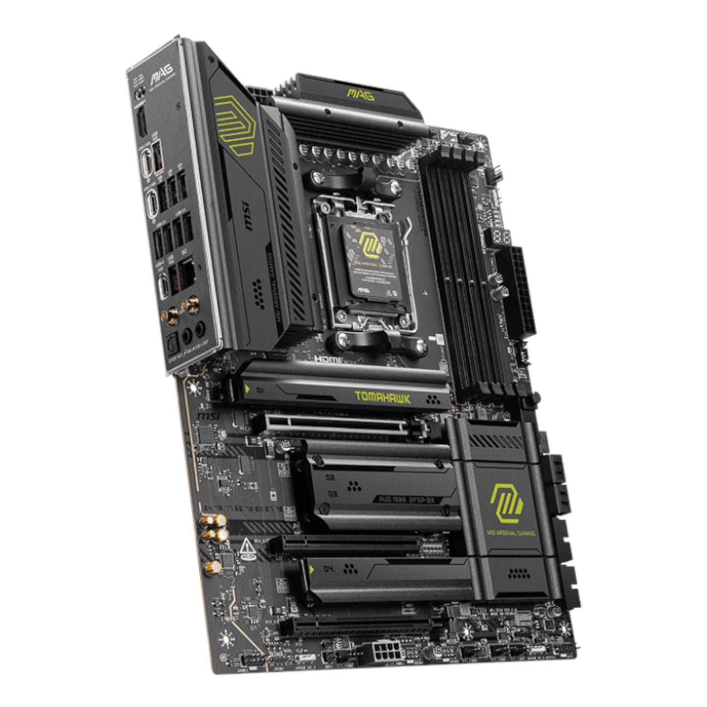 Msi Mag X870E Tomahawk WIFI AM5 ATX DDR5 Gaming Motherboard image 3