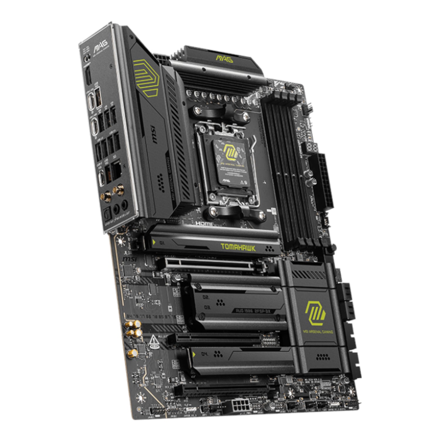 Msi Mag X870E Tomahawk WIFI AM5 ATX DDR5 Gaming Motherboard image 3