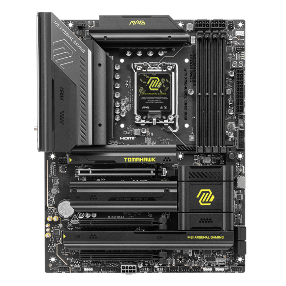 Msi Mag Z890 Tomahawk WIFI INTEL LGA1851 ATX Gaming Motherboard image 2