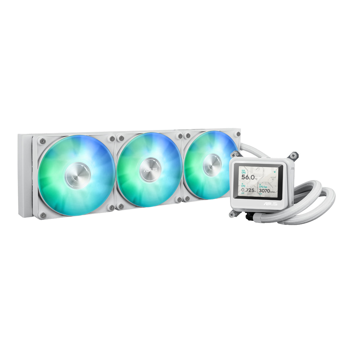 Asus Max Gaming Lc 360 ARGB Lcd All-In-One CPU Liquid Cooler White