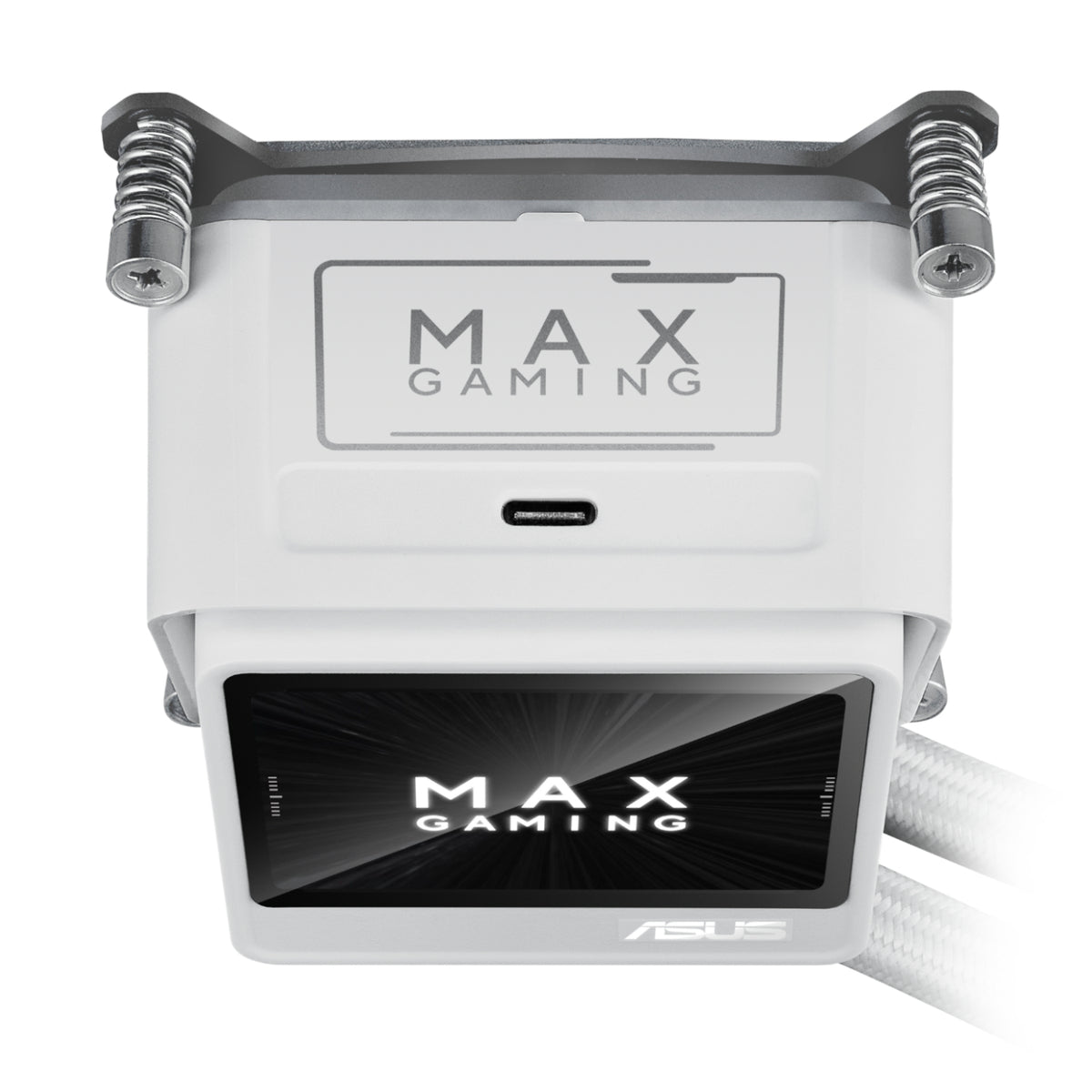 Asus Max Gaming Lc 360 ARGB Lcd All-In-One CPU Liquid Cooler White image 5