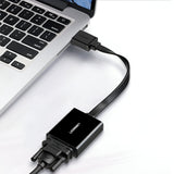 Ugreen HDMI To VGA Adapter, With 3.5MM Audio And Power Port Black image 3