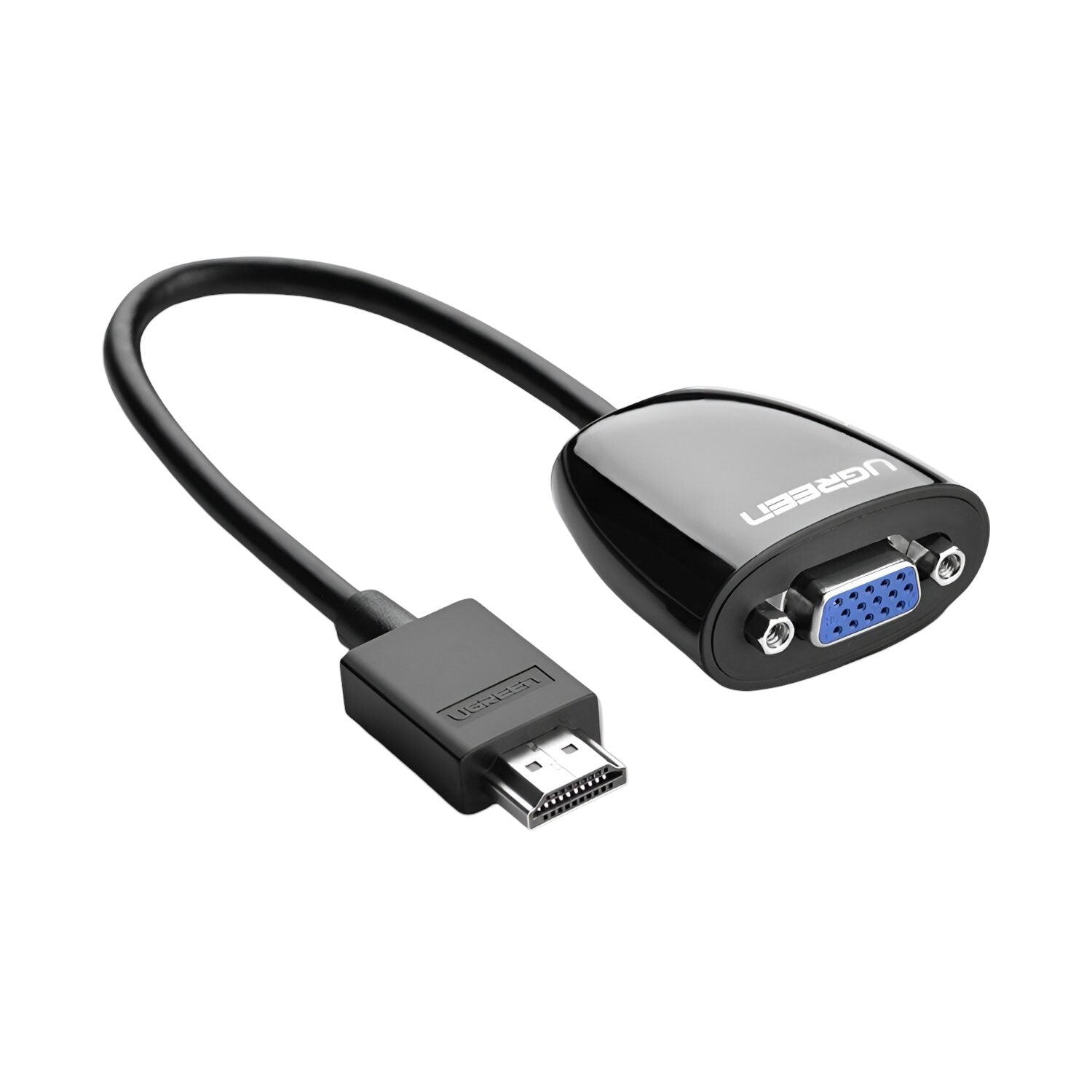 Ugreen HDMI To VGA Converter, 1080P Video Adapter Black
