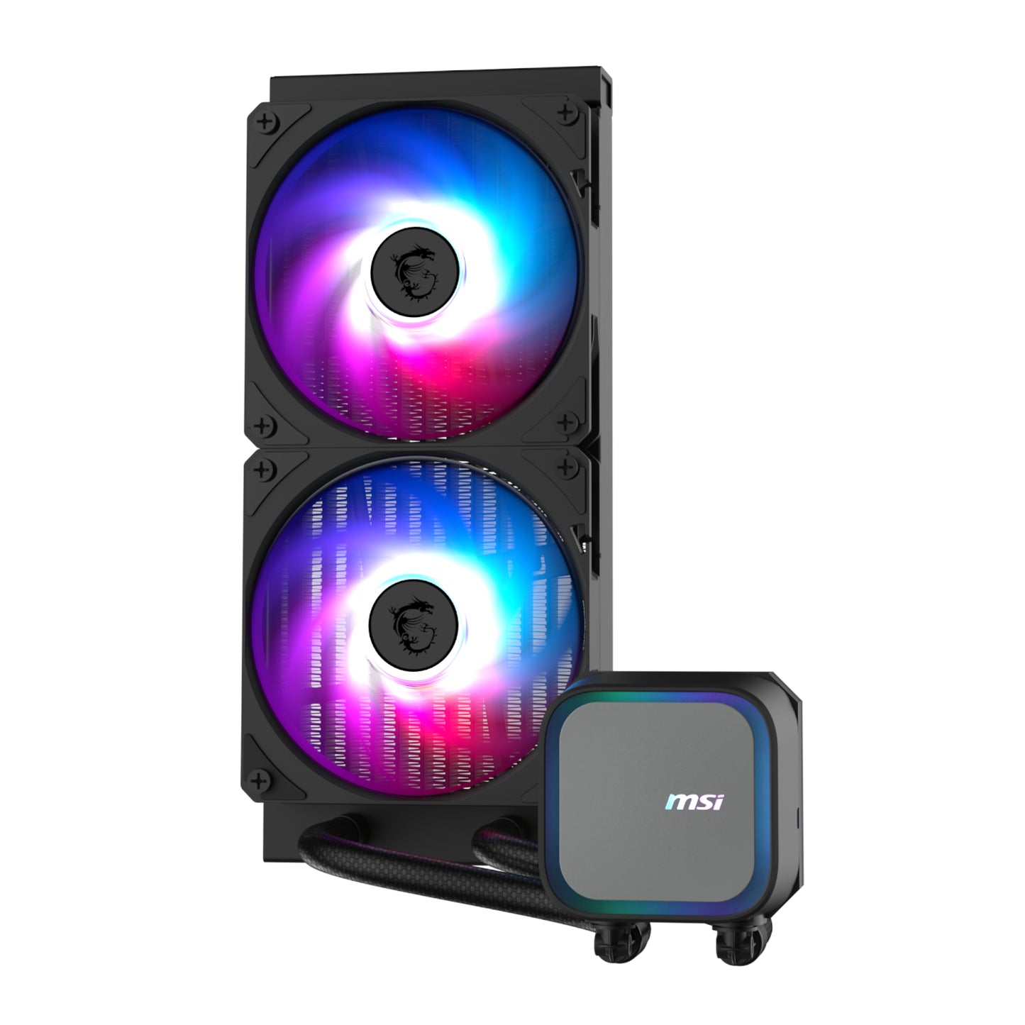 Msi Mag Coreliquid A13 240 Aio Liquid CPU Cooler Black image 2