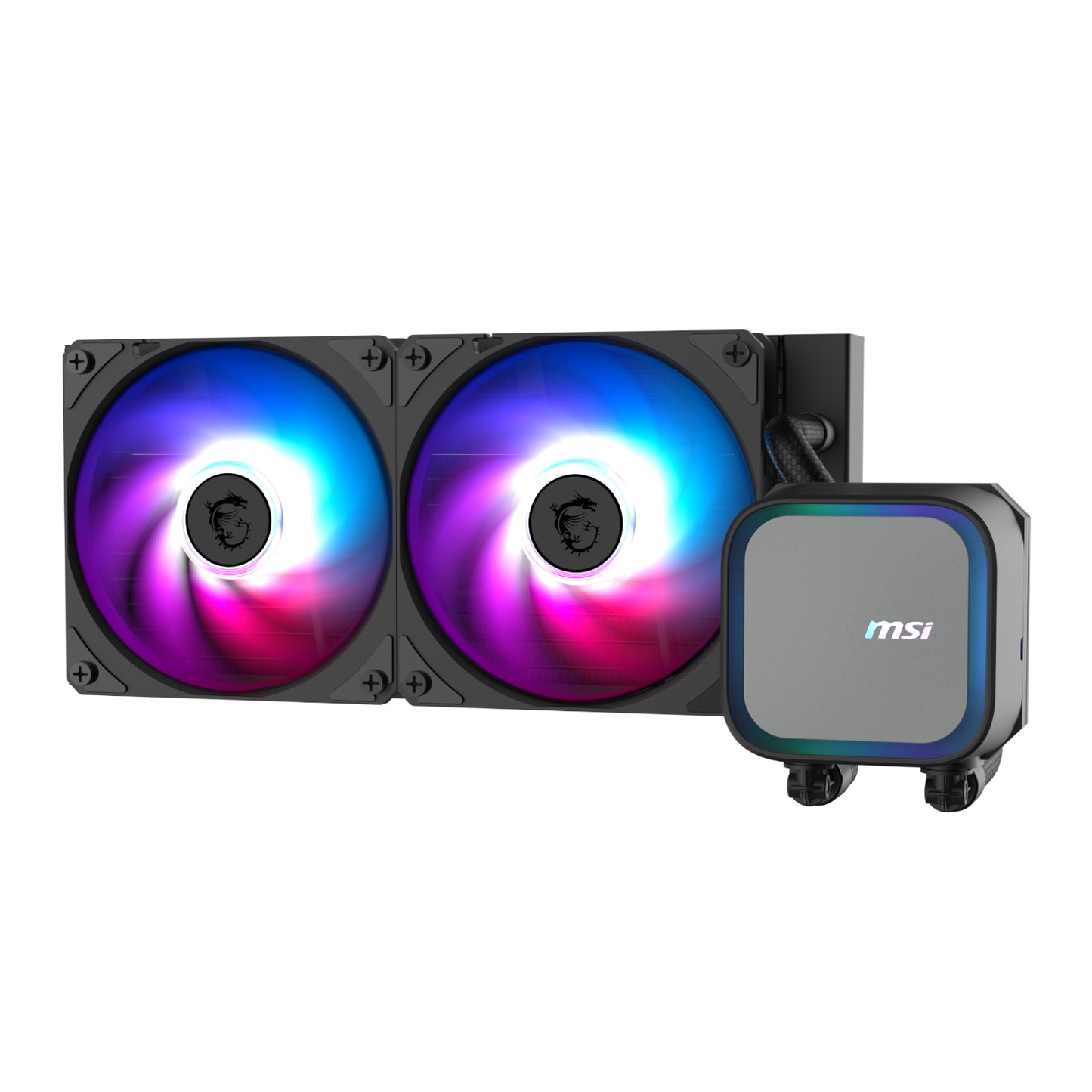 Msi Mag Coreliquid A13 240 Aio Liquid CPU Cooler Black image 3