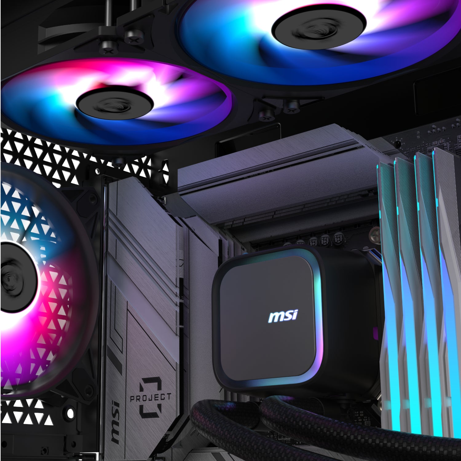 Msi Mag Coreliquid A13 240 Aio Liquid CPU Cooler Black image 5