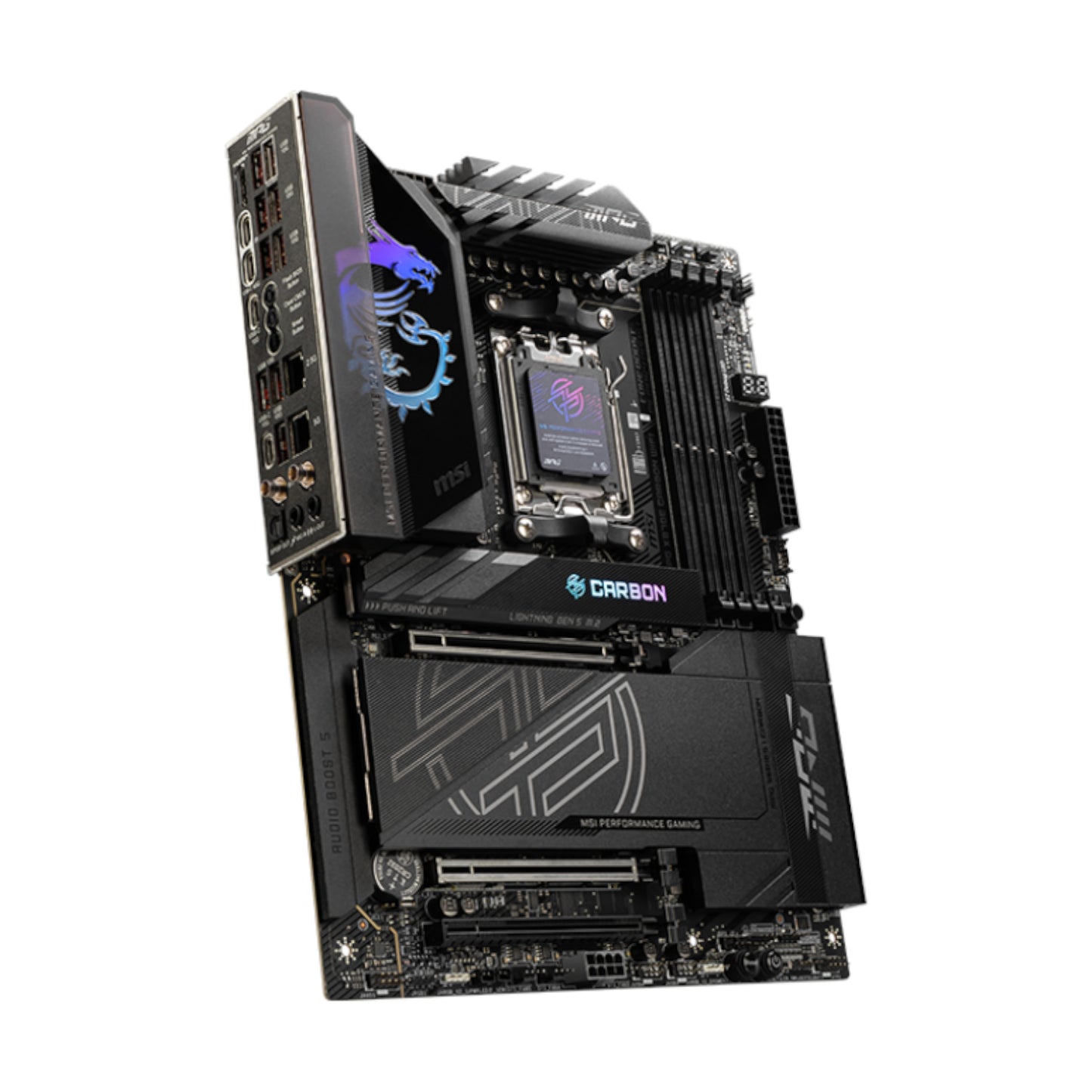 Msi Mag X870E Carbon WIFI ATX Motherboard image 4