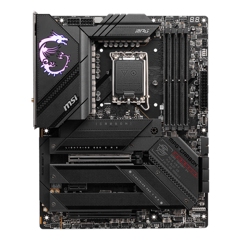Msi Mpg Z790 Carbon WIFI DDR5 LGA1700 ATX Gaming Motherboard image 2