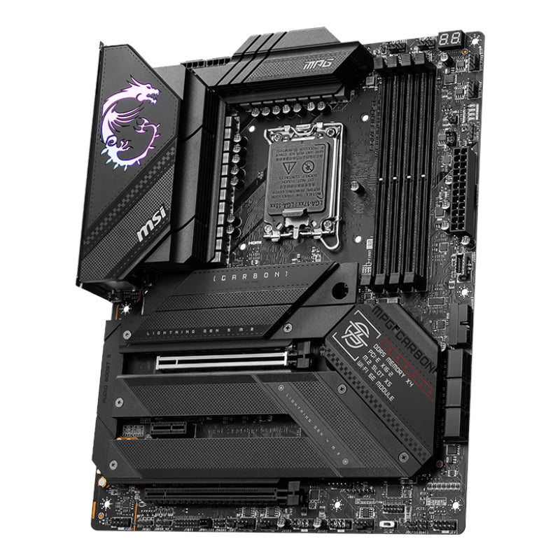 Msi Mpg Z790 Carbon WIFI DDR5 LGA1700 ATX Gaming Motherboard image 4