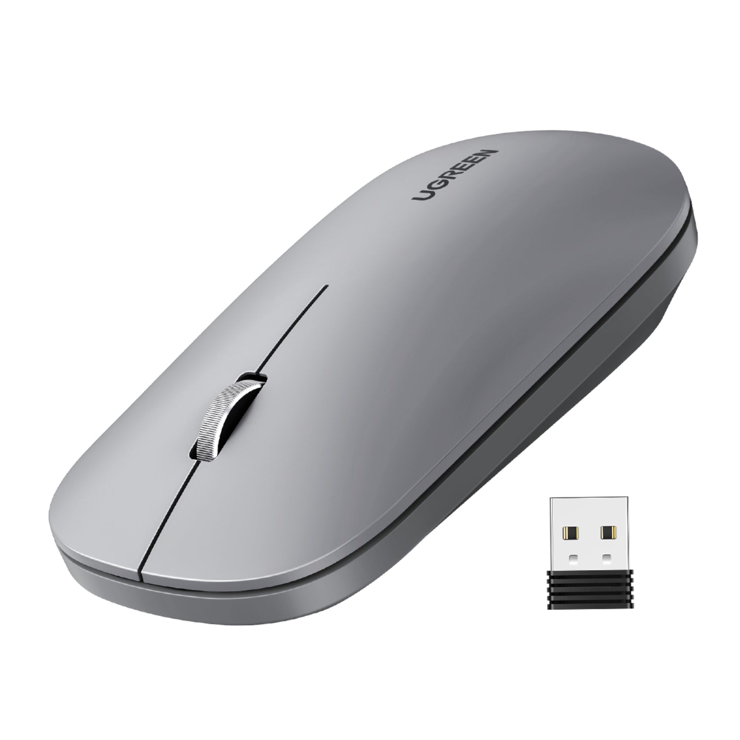 Ugreen Portable 2.4GHZ Wireless Mouse Grey